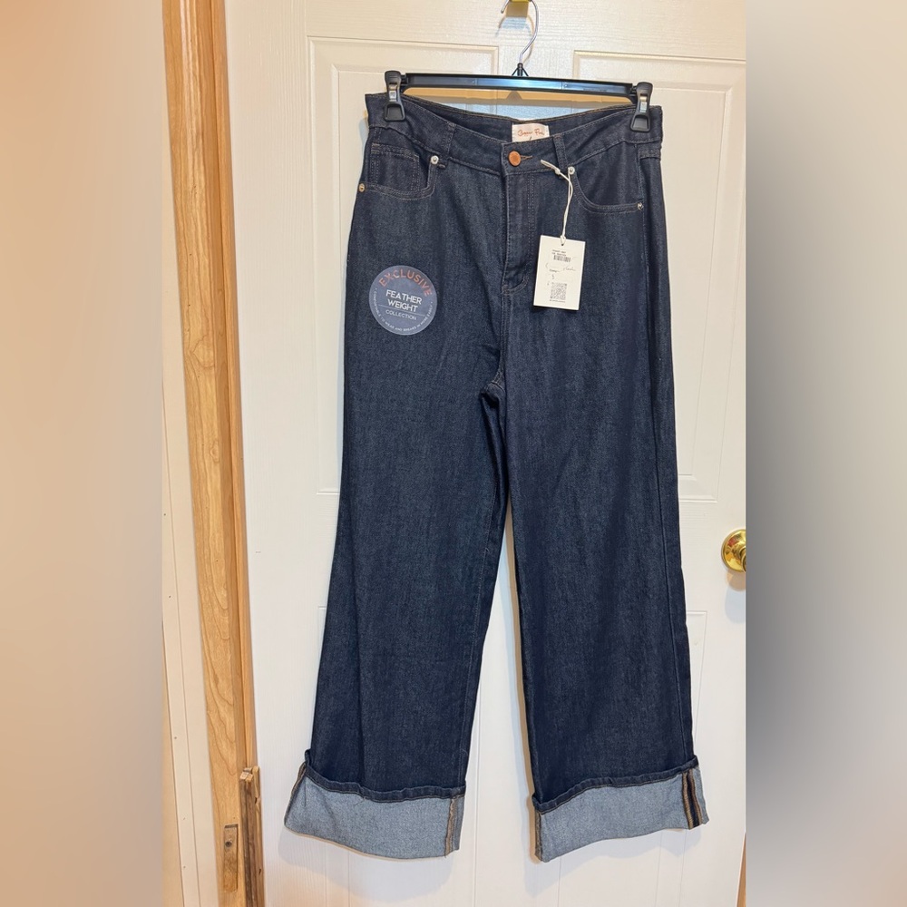 Copper Flash Sz 10 Hi-Rise, Wide Leg Jeans NWT😊😊